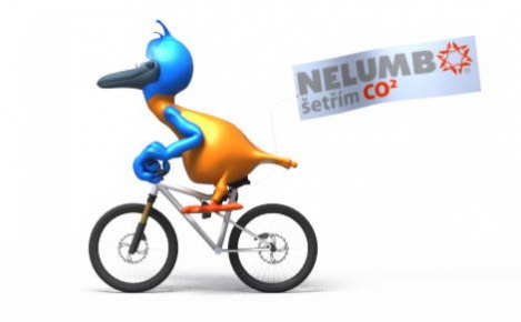 3D model charakteru maskota Nelumbo