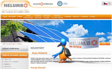 NELUMBO solární systémy a solární elektrárny