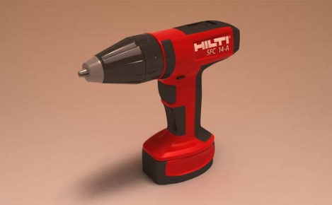 3D model  Hilti Battery