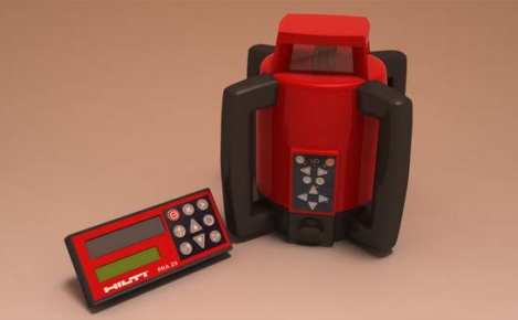 3D model  Hilti Rotary Laser