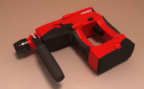 3D model  Hilti TE2A