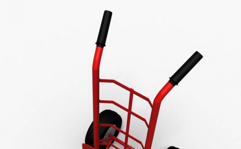 3D model vozíku