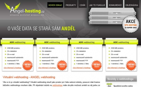 AngelHosting - webdesign, webhosting