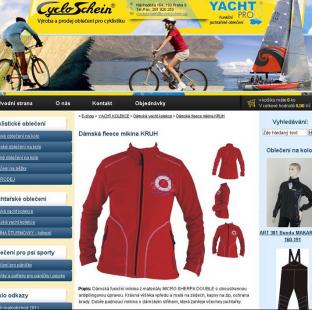 Cycloschein - eshop s oblečením na kolo, lyže, yachting