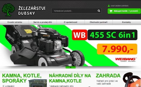 Eshop Železářství Dubský