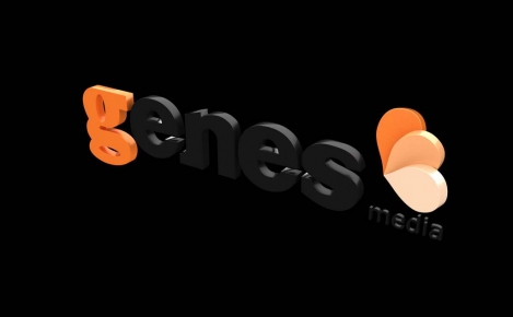 GENES Media 3D Logo 2012
