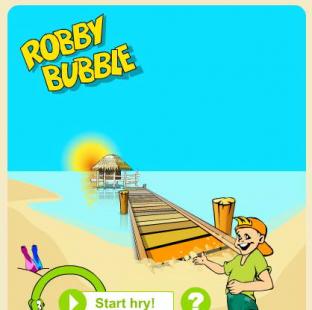 Droping Robby Bubble