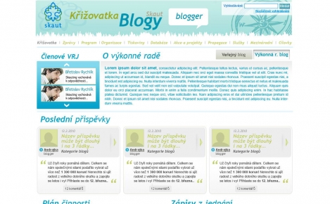 Blog křižovatka