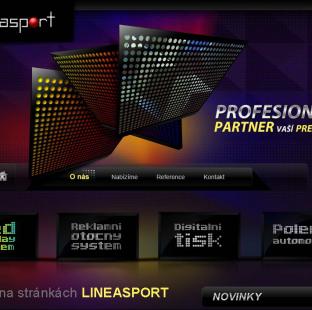 LineaSport - led display systém a světelné reklamy