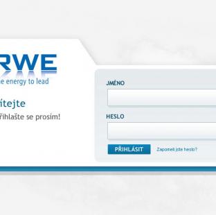 RWE - design interního systému