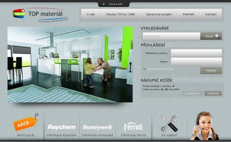TOP Materiál - kompletní tvorba webových stránek a webdesign Brno